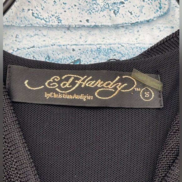 ED HARDY HOODIE DRESS SIZE SMALL - Picture 4 of 16